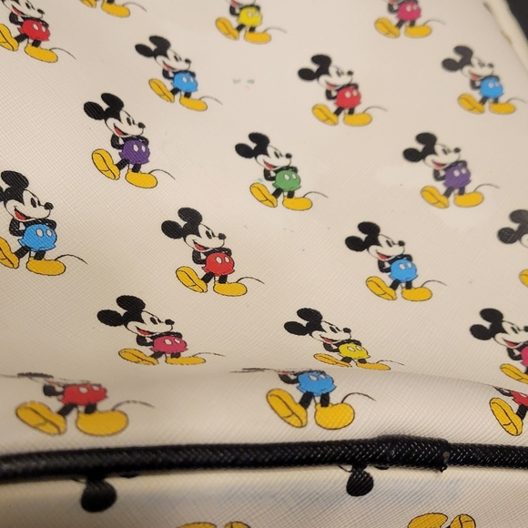 Cream Backpack with Mickey Mouse Print - Picture 7 of 9